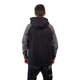 Raglan Hooded Sweatshirt  Black/Magnet