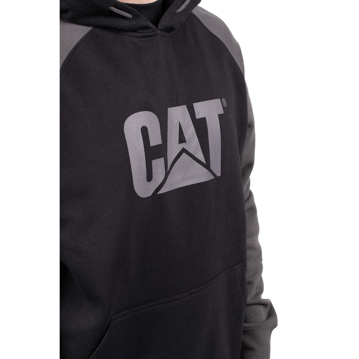 Raglan Hooded Sweatshirt  Black/Magnet