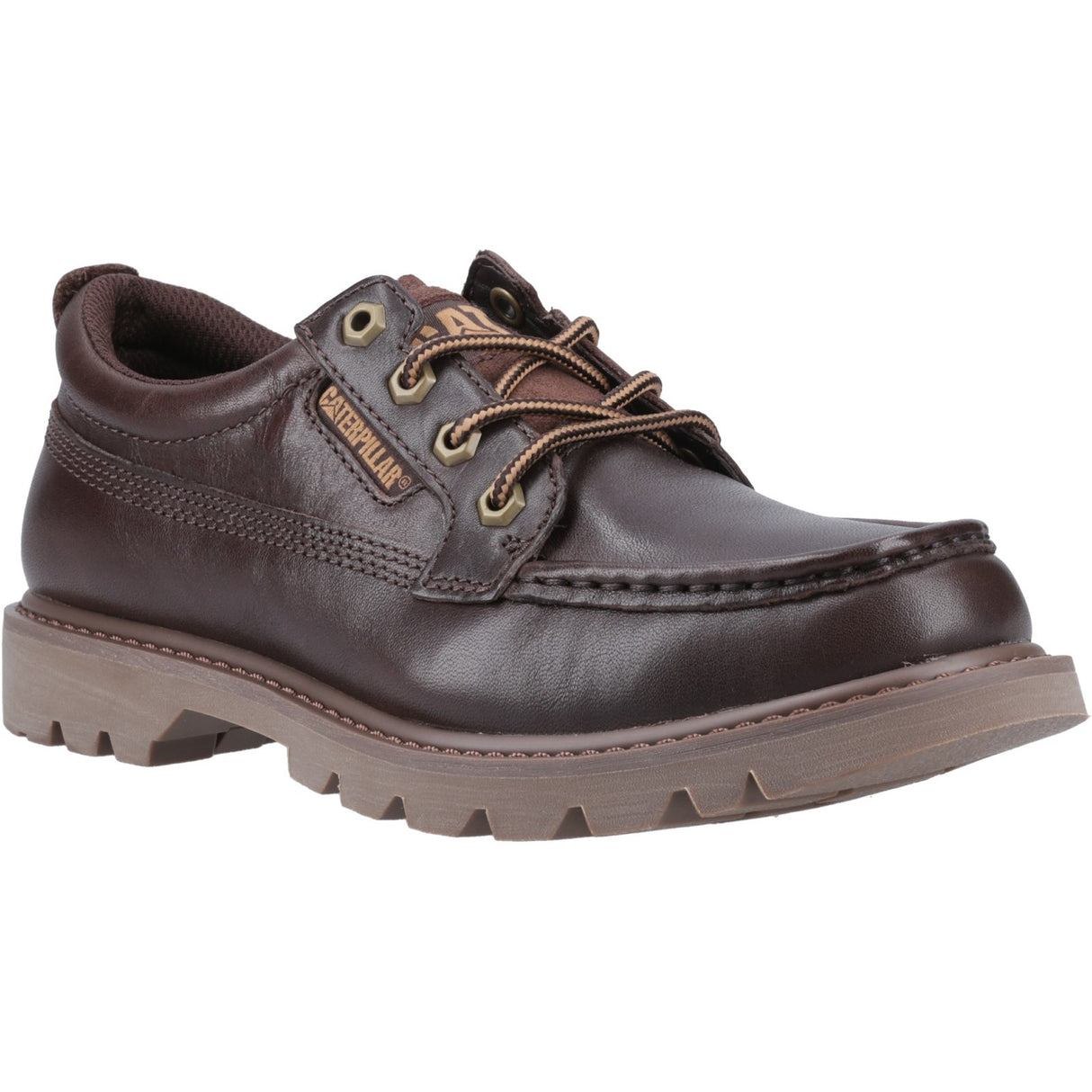 Colorado Moc Toe Low Shoes  Dark Brown