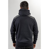 Logo Panel Hooded Sweatshirt  Navy