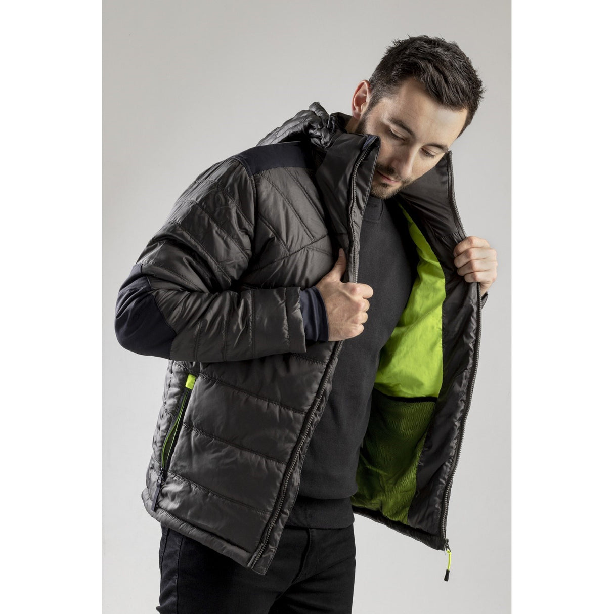 Boreas Insulated Puffer Jacket  Dark Shadow