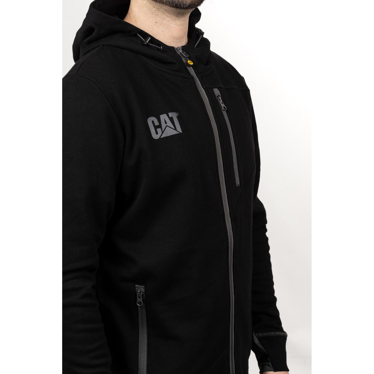 H2O Zip Work Sweatshirt  Black