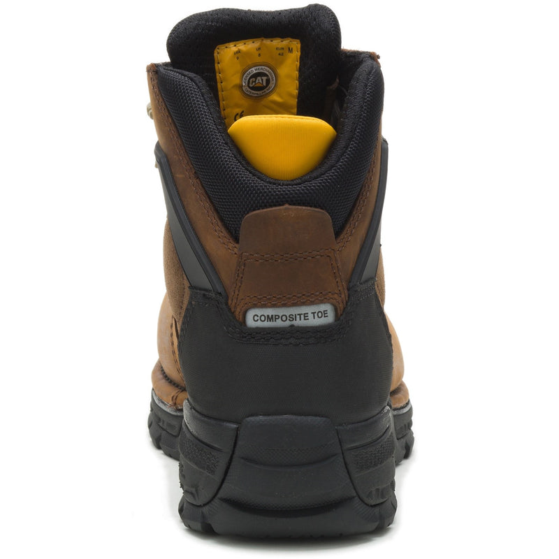 Caterpillar Men's Excavator XL 6 WP Comp Toe Dark Brown 10 D US