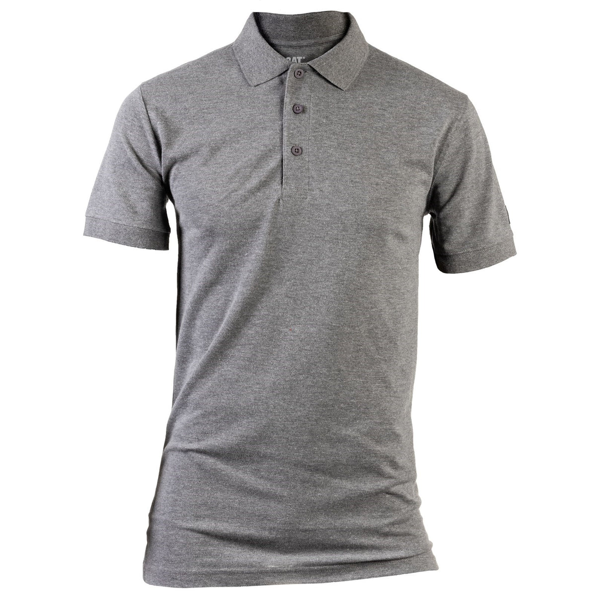 Essentials Polo Shirt  Dark Heather Grey