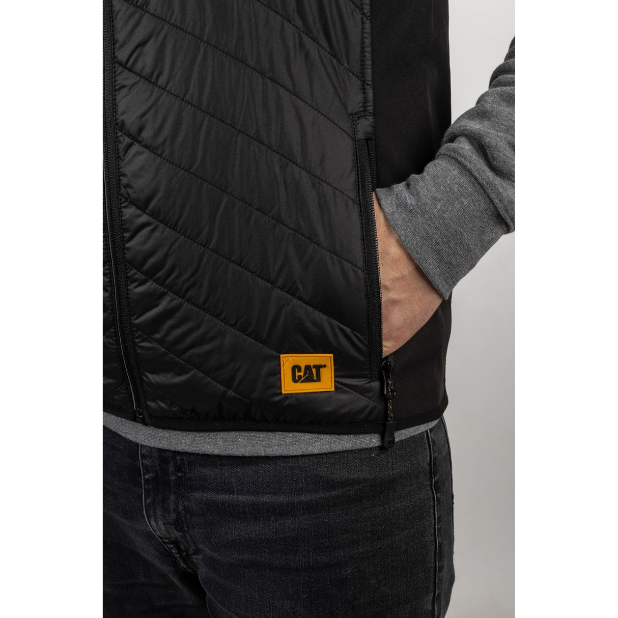 Trades Hybrid Body Warmer  Black/Yellow