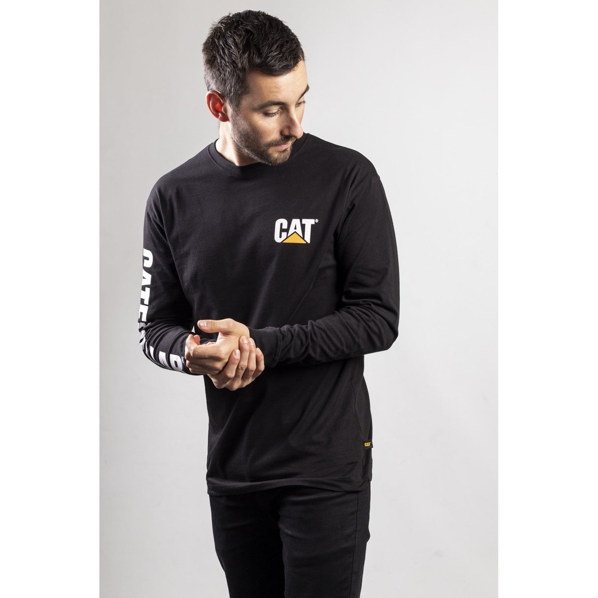 Trademark Banner Long Sleeve T-Shirt  Black