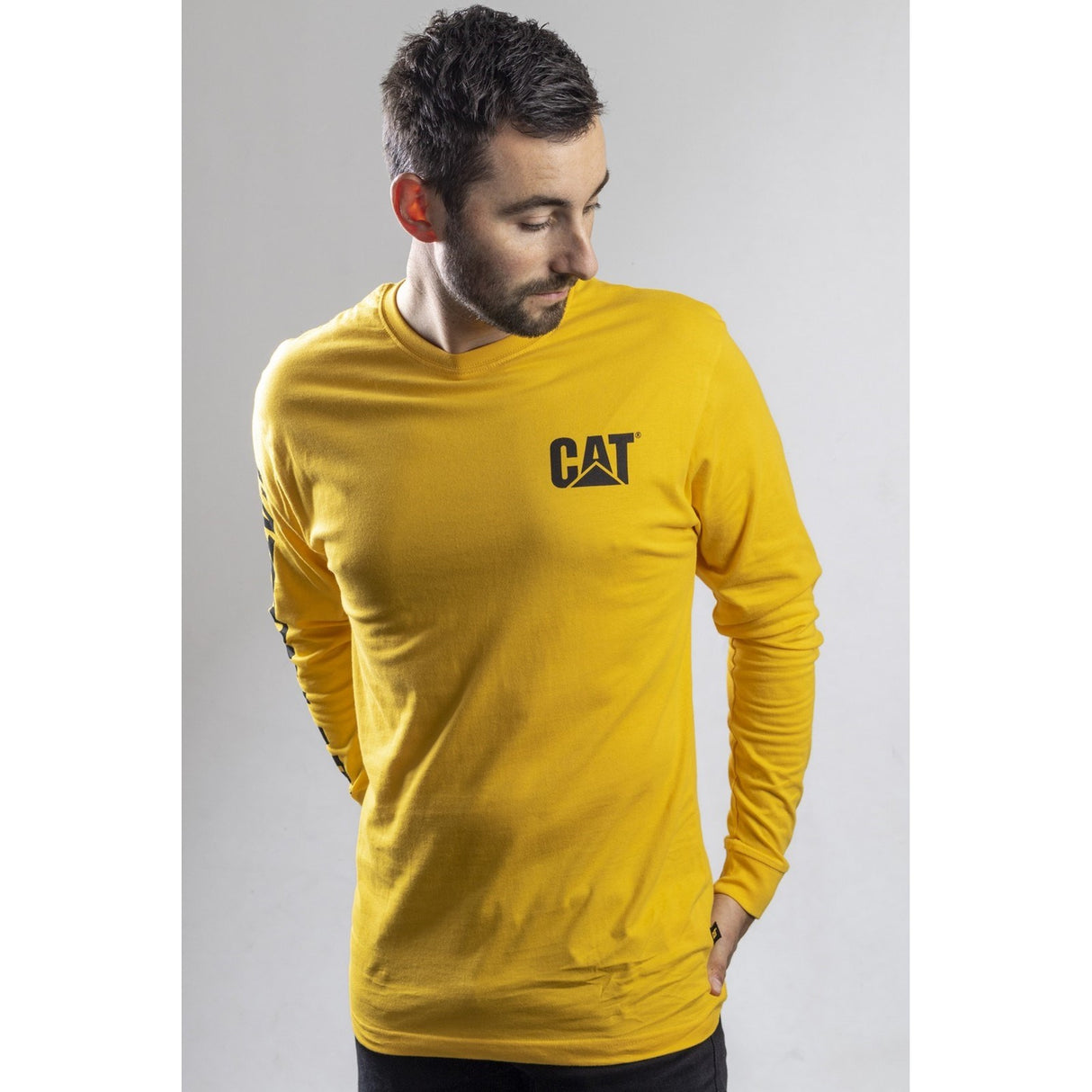 Trademark Banner Long Sleeve T-Shirt  Yellow